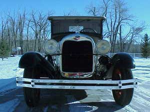 Front View - 1929 Ford Model A Roadster