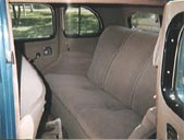 Rear Interior - 1934 LaSalle Touring Sedan