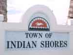 Indian Shores Florida sign